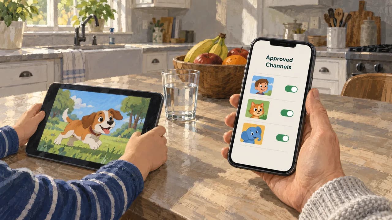 YouTube Kids Parental Controls Not Enough? A Whitelist Approach